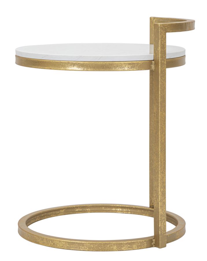Dekoratívny doplnok Tavolinetto Round Marble Mauro Ferretti 40×43×50 cm