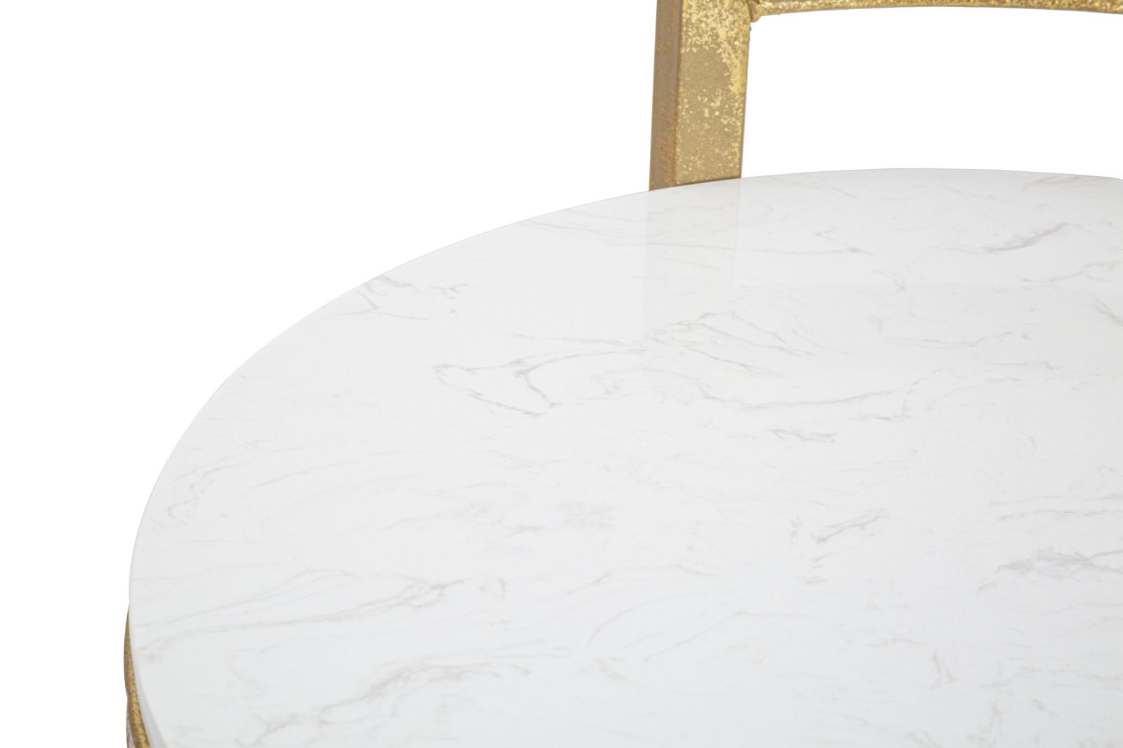 Dekoratívny doplnok Tavolinetto Round Marble Mauro Ferretti 40×43×50 cm