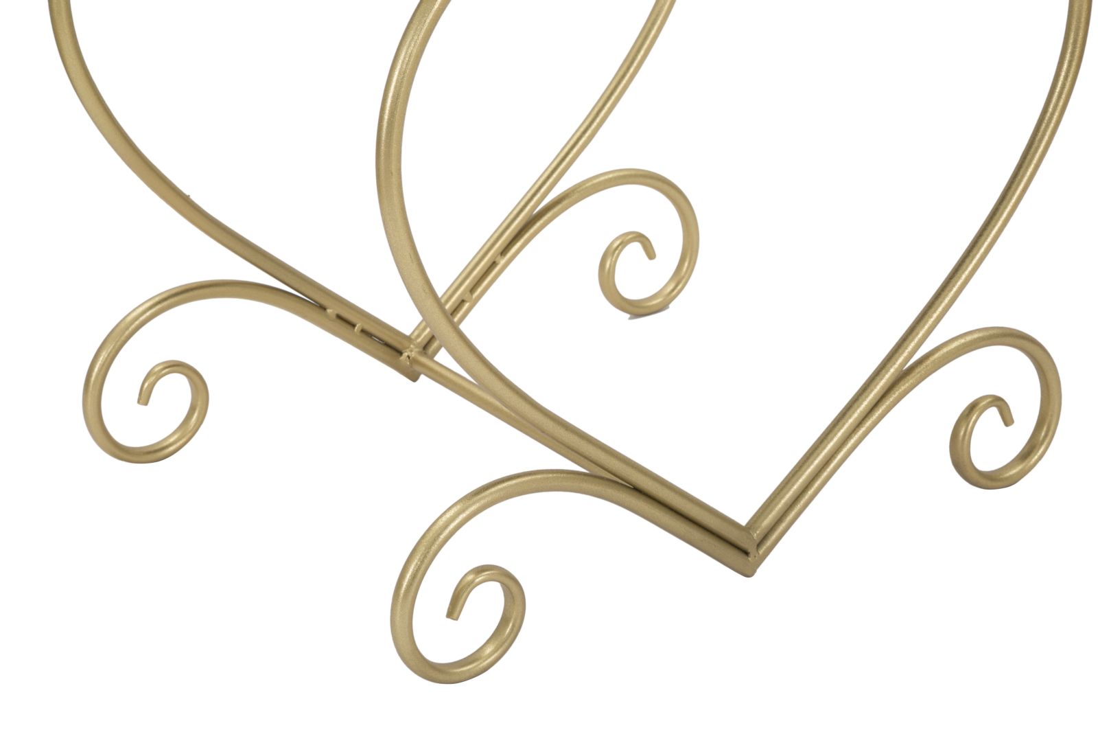 Dekoratívny doplnok Sgabello Heart Rosa Mauro Ferretti 50×37,5×51,5 cm