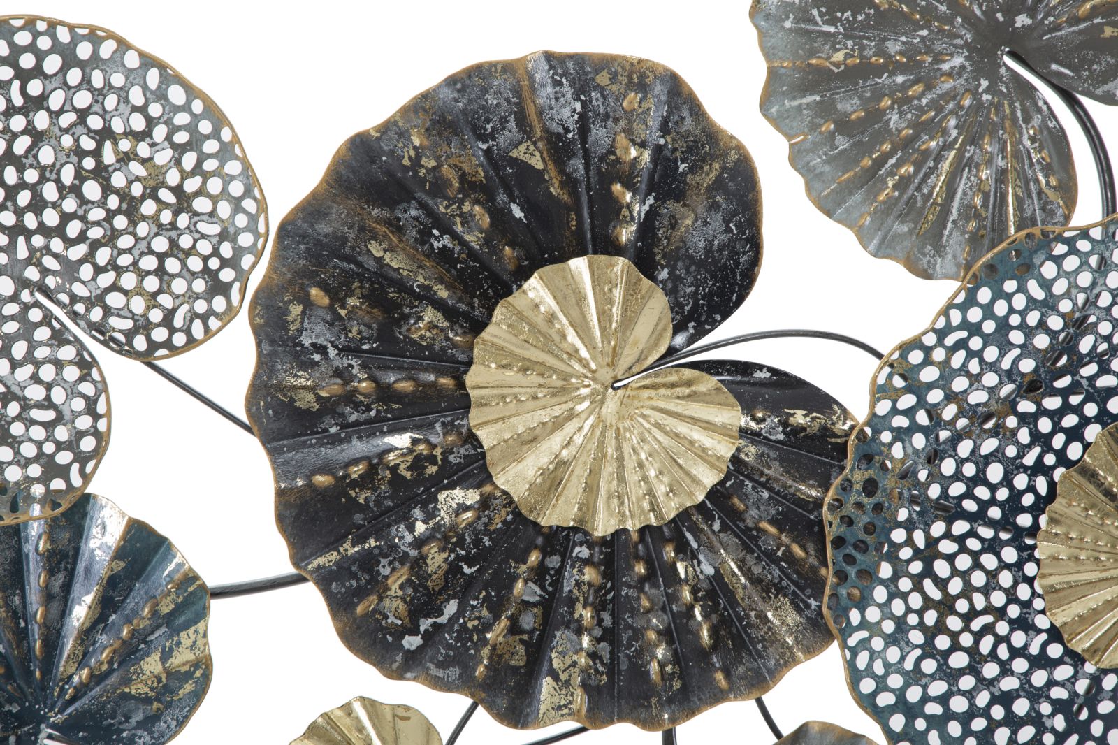 Dekoratívny panel Frame Mauro Ferretti, zlatý/čierny