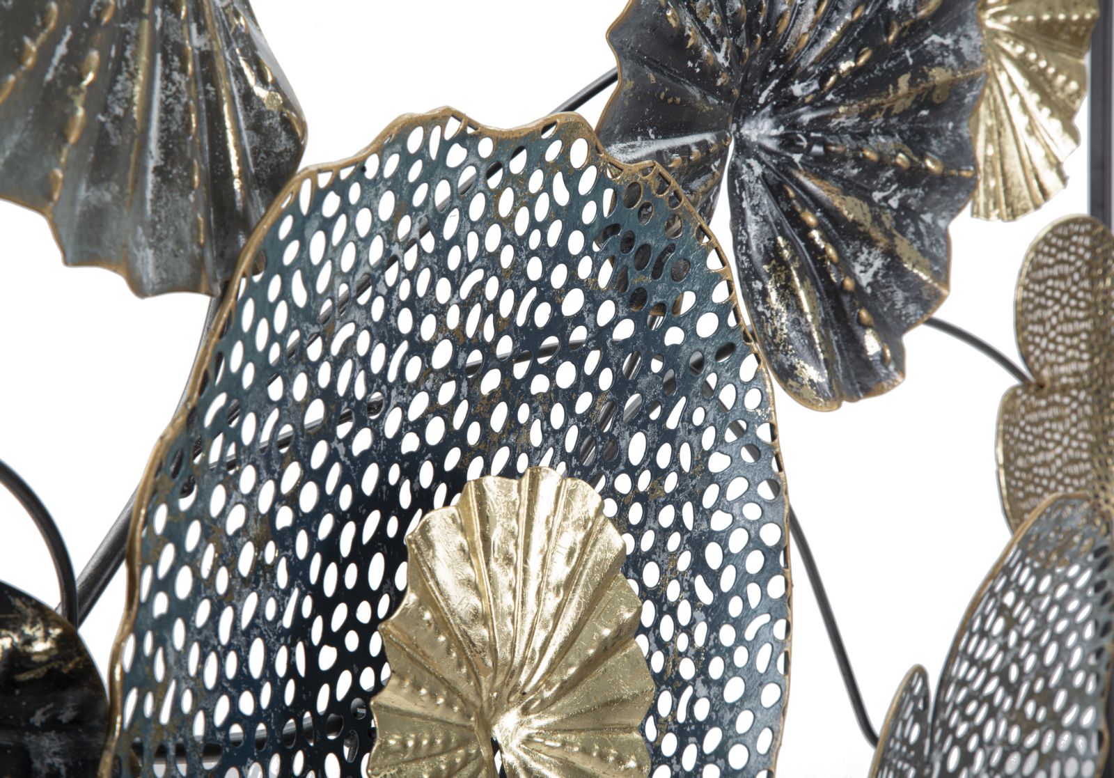 Dekoratívny panel Frame Mauro Ferretti, zlatý/čierny