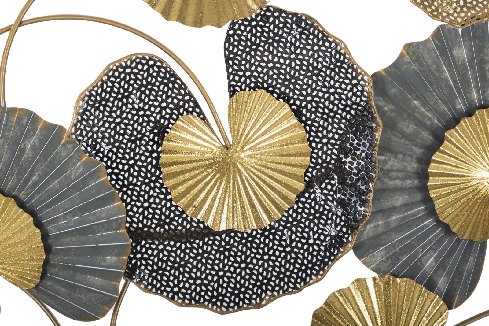 Dekoratívny panel Web Mauro Ferretti, zlatý/strieborný/čierny