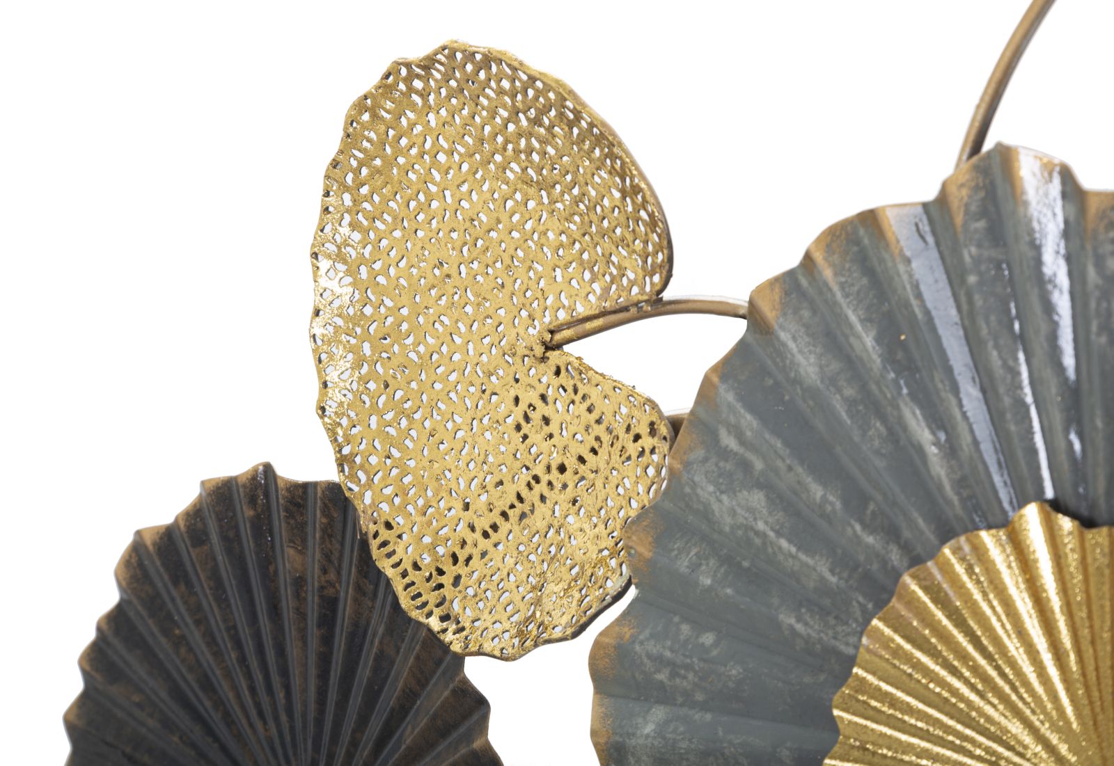 Dekoratívny panel Web Mauro Ferretti, zlatý/strieborný/čierny