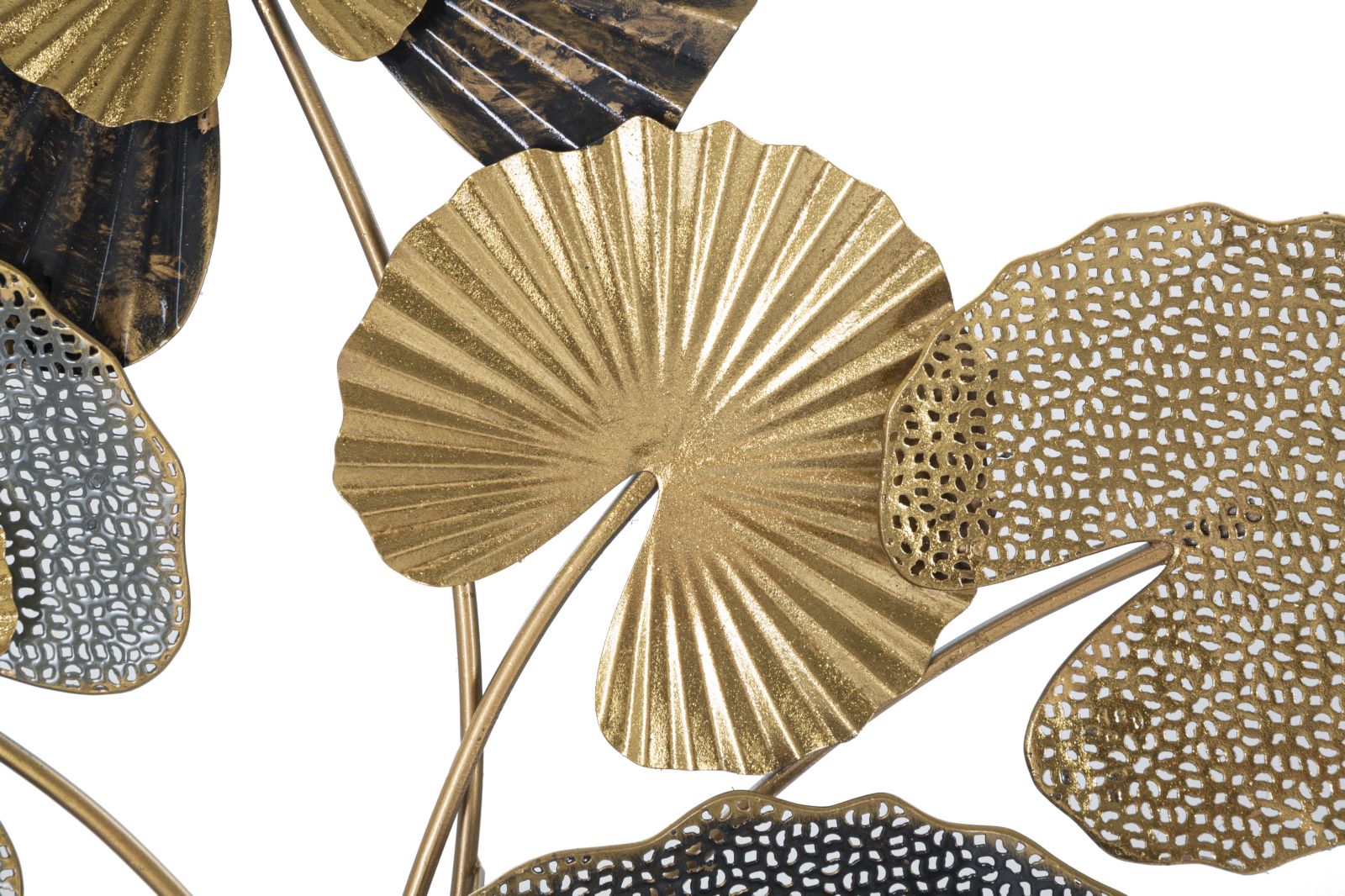 Dekoratívny panel Web C Mauro Ferretti, zlatý/sivý