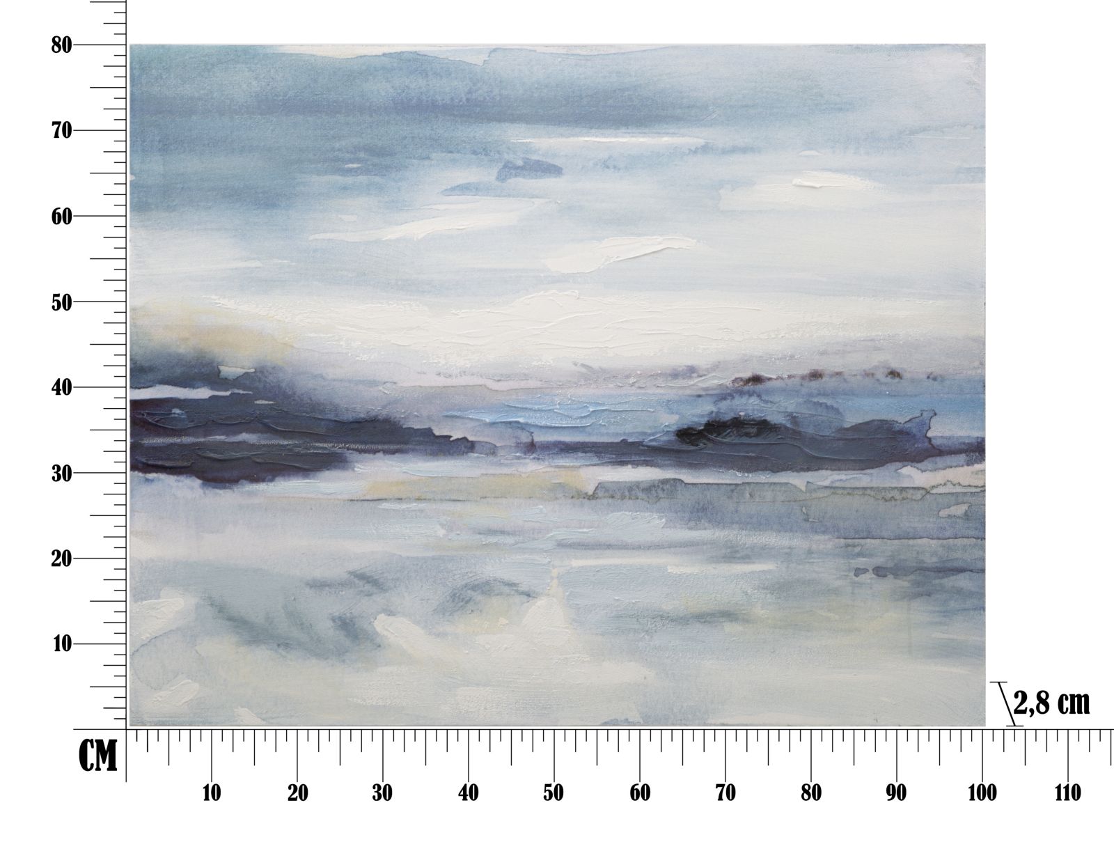 Dekoratívny doplnok Dipinto Su Tela Mauro Ferretti 100×2,8×80 cm