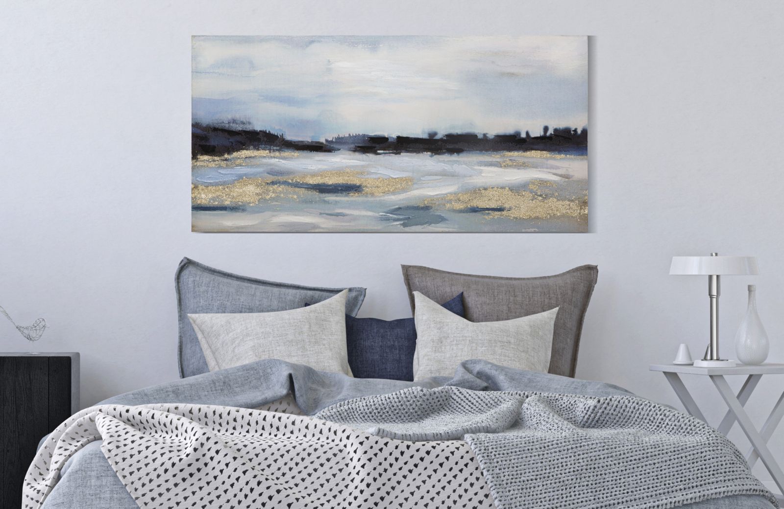 Dekoratívny doplnok Dipinto Su Tela Mauro Ferretti 120×2,8×60 cm