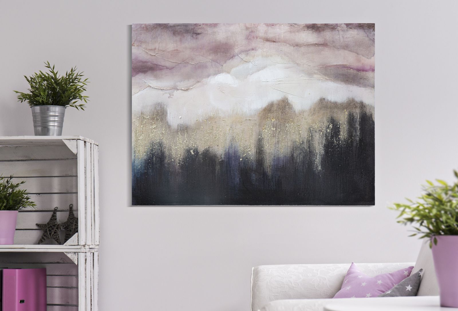 Dekoratívny doplnok Dipinto Su Tela Mauro Ferretti 80×2,7×60 cm