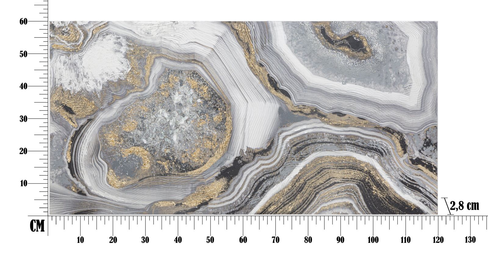 Dekoratívny doplnok Dipinto Su Tela Mauro Ferretti 120×2,8×60 cm