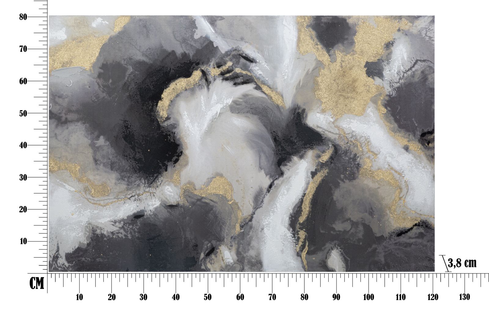Dekoratívny doplnok Dipinto Su Tela Mauro Ferretti 120×3,8×80 cm