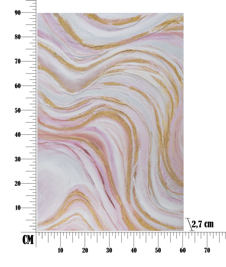 Dekoratívny doplnok Dipinto Su Tela Mauro Ferretti 60×2,7×90 cm