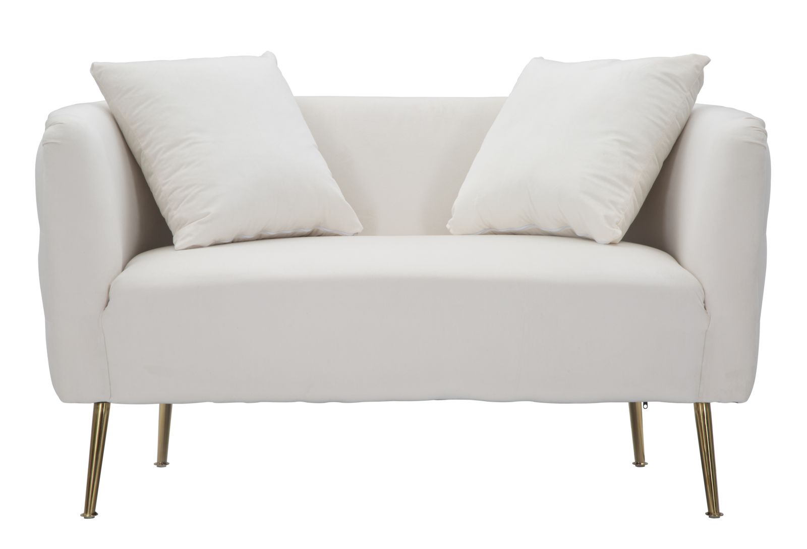 Dekoratívny doplnok Divanetto Bucarest Crema Mauro Ferretti 127×74×73 cm
