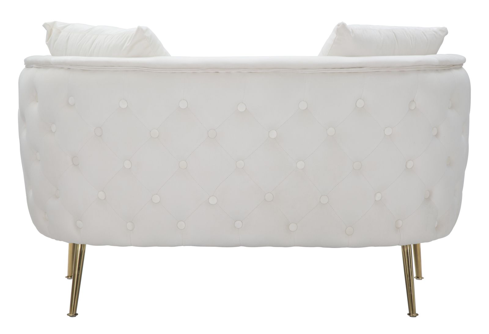 Dekoratívny doplnok Divanetto Bucarest Crema Mauro Ferretti 127×74×73 cm