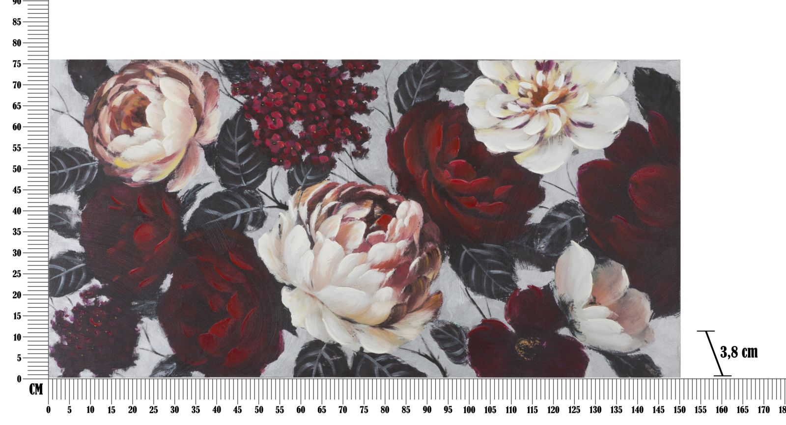 Dekoratívny doplnok Dipinto Su Tela Mauro Ferretti 150×3,8×76 cm