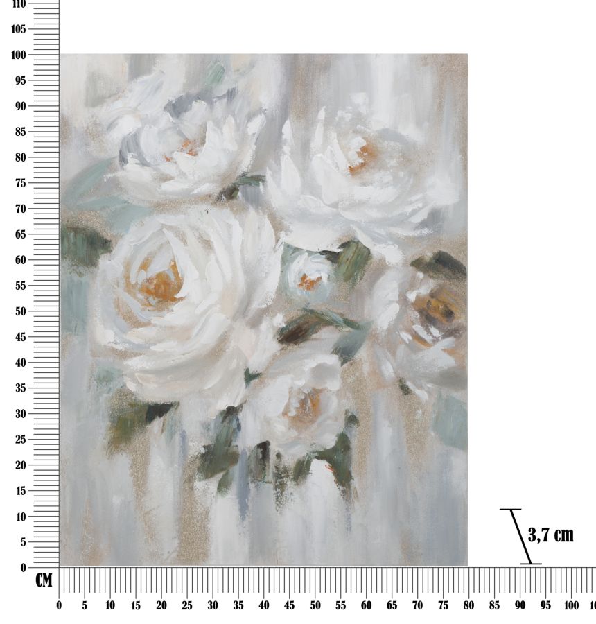 Dekoratívny doplnok Dipinto Su Tela Mauro Ferretti 80×3,7×100 cm