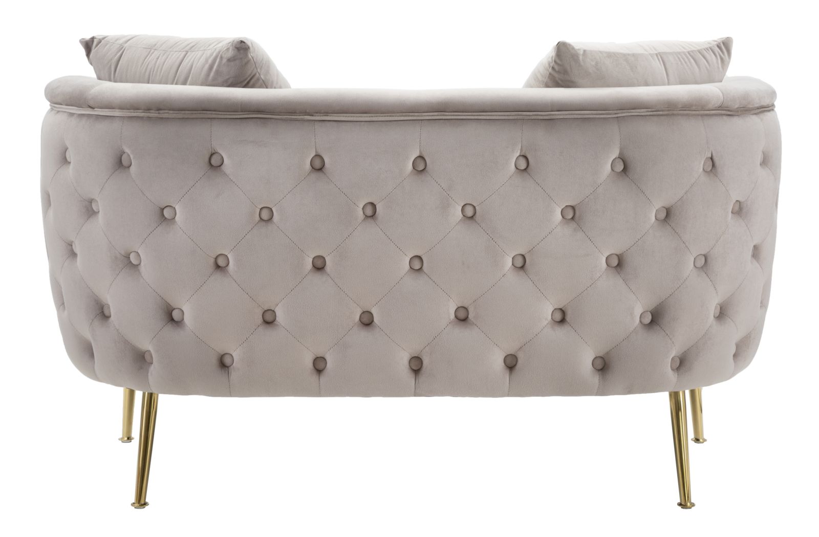 Dekoratívny doplnok Divanetto Bucarest Grigio Mauro Ferretti 127×74×73 cm