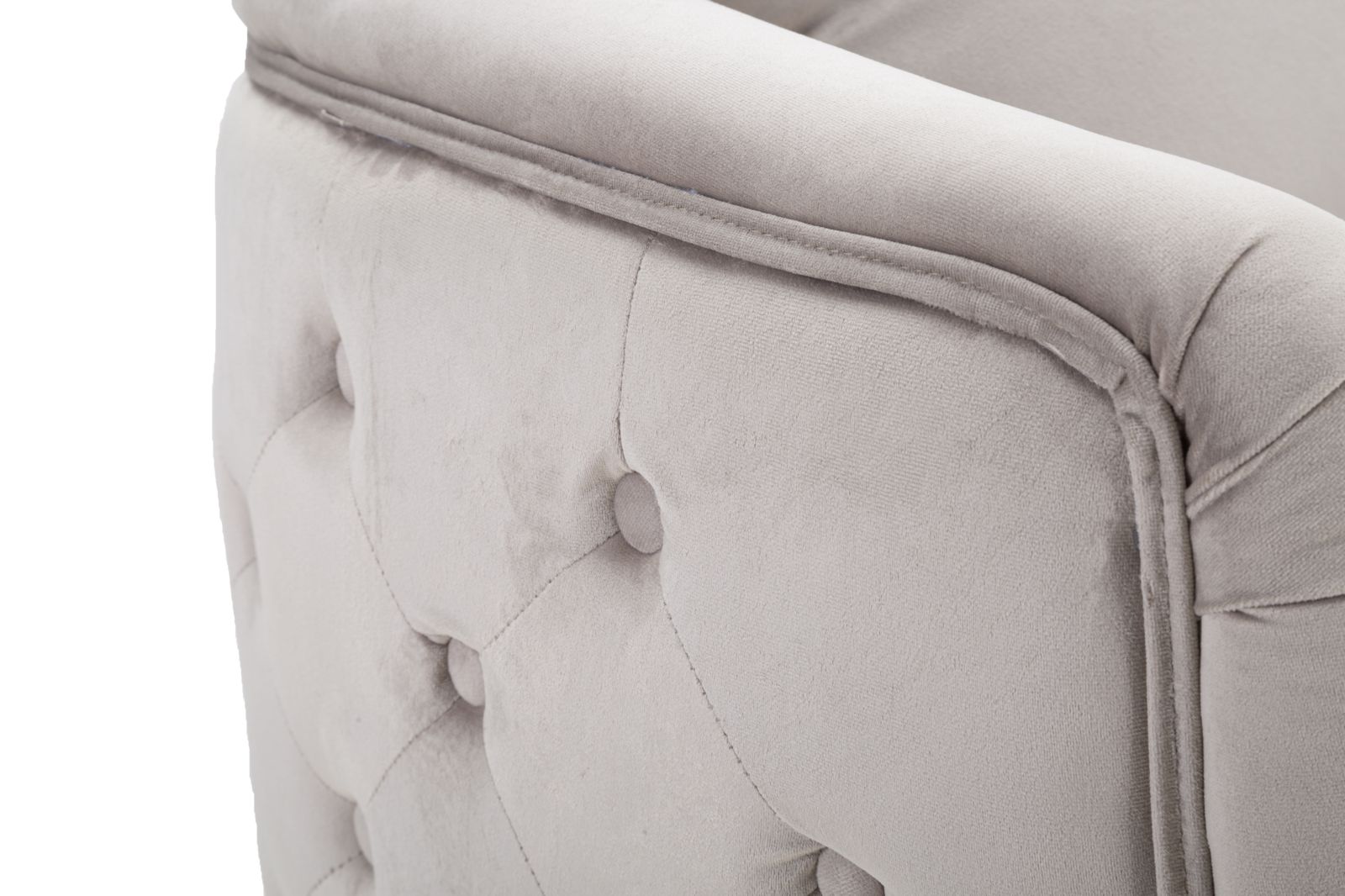 Kreslo Poltrona Bucarest Grigia Mauro Ferretti 76×74×73 cm