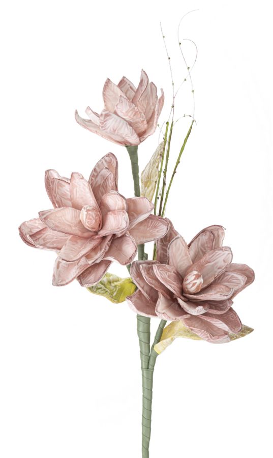 Dekoratívny doplnok Magnolia Rosa Mauro Ferretti Ø 30×90 MIN 10 cm