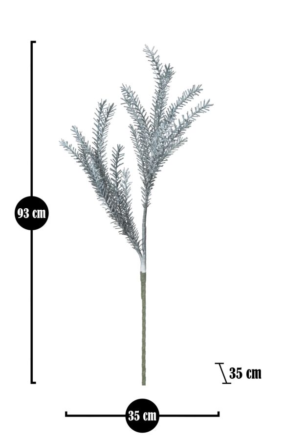 Dekoratívny doplnok Bulrush Blu Mauro Ferretti Ø 35×93 MIN 18 cm