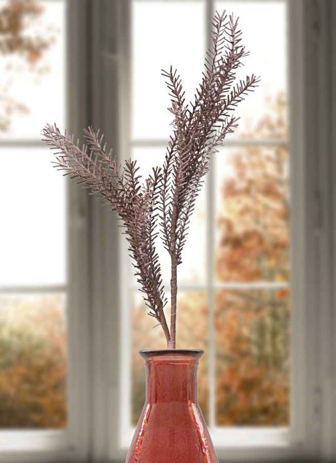 Dekoratívny doplnok Bulrush Rosso Mauro Ferretti Ø 35×93 MIN 18 cm