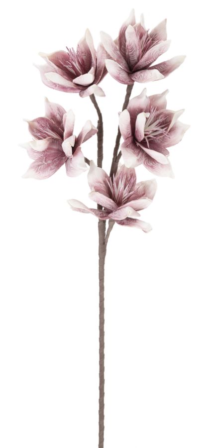 Dekoratívny doplnok Wintersweet Flower Rosa Mauro Ferretti Ø 20×96 MIN 8 cm