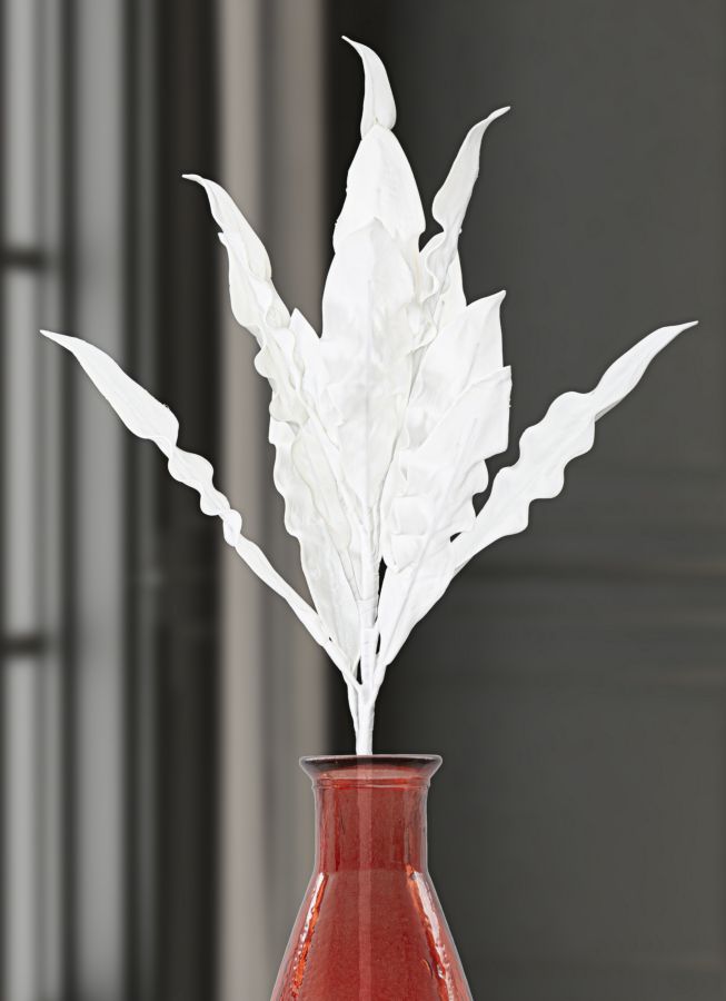 Dekoratívny doplnok Aloe Bianco Mauro Ferretti Ø 30×98 MIN 10 cm
