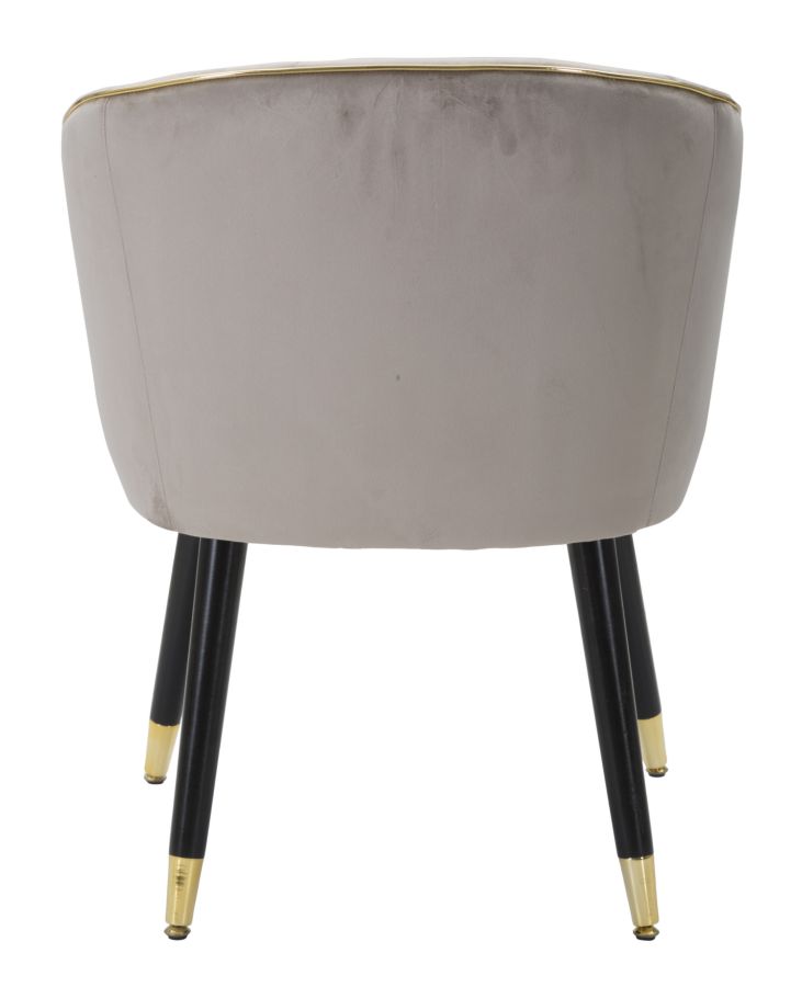 Kreslo Poltrona Paris Grigia Mauro Ferretti 62×58×78 cm
