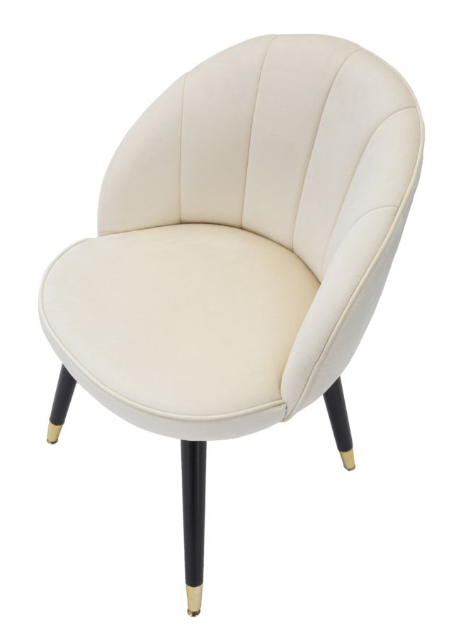 Stolička Sedia Loty Crema Mauro Ferretti 57×58×80 cm