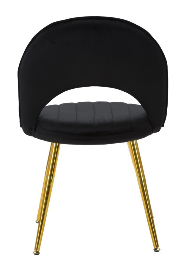 Stolička Sedia Flex Nera Mauro Ferretti 52×48×78 SET 2PZ cm