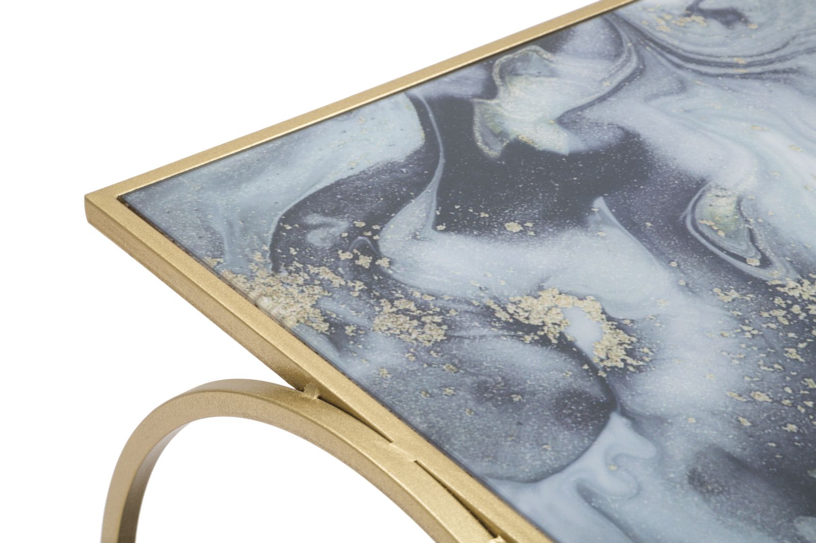 Dekoratívny doplnok Tavolinetto Glam Level Mauro Ferretti 52,5×50×51 cm