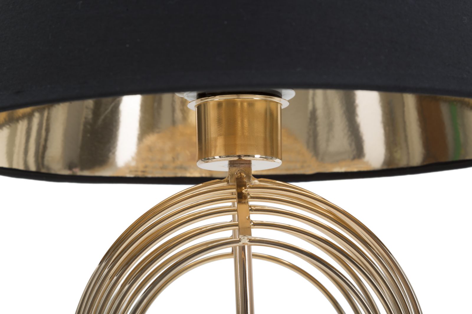Stolová lampa Maxt Mauro Ferretti, čierna/zlatá