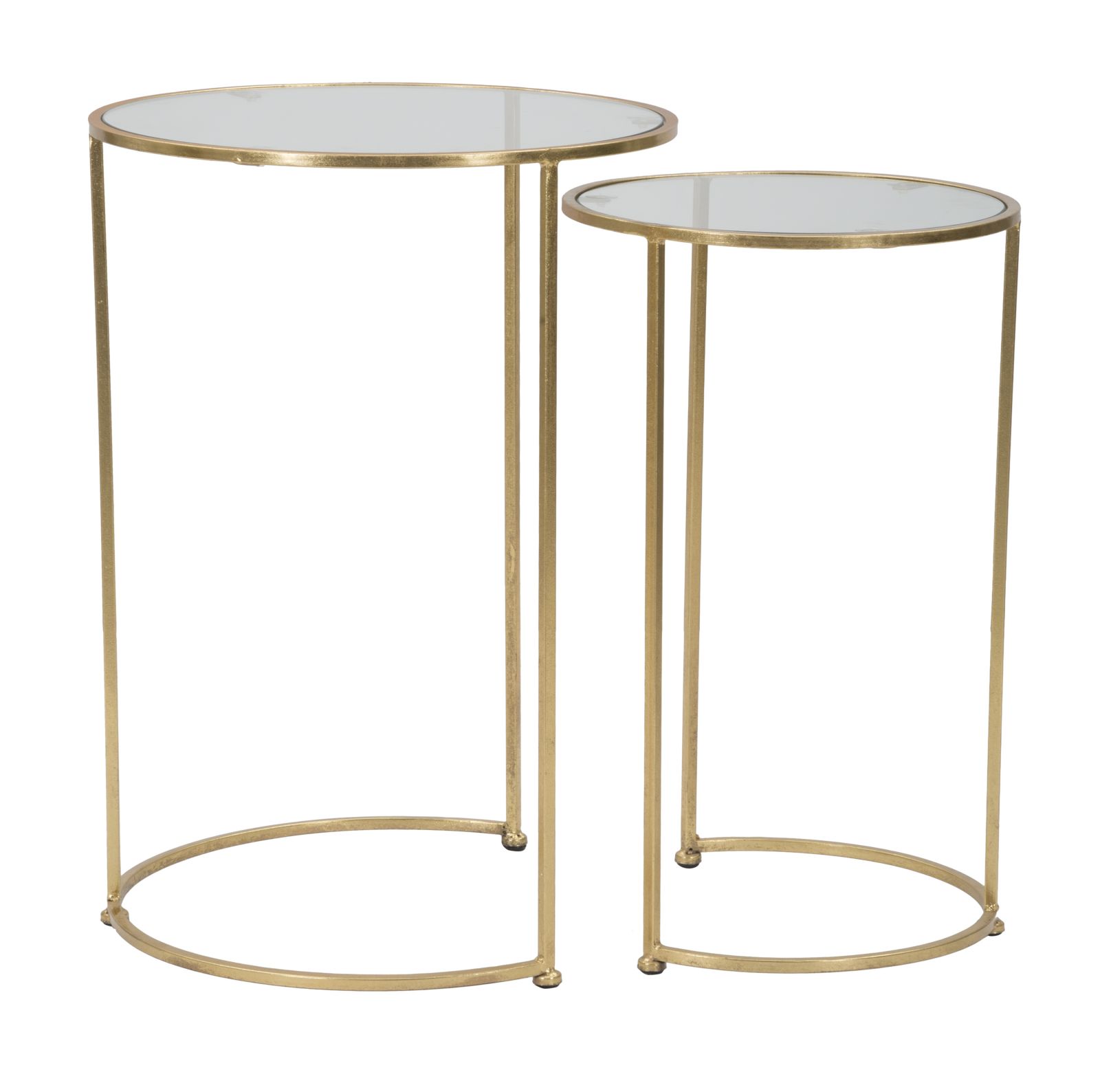 Dekoratívny doplnok Tavolinetti Glam Mauro Ferretti Ø 44,5×63-34,5×56,5 cm