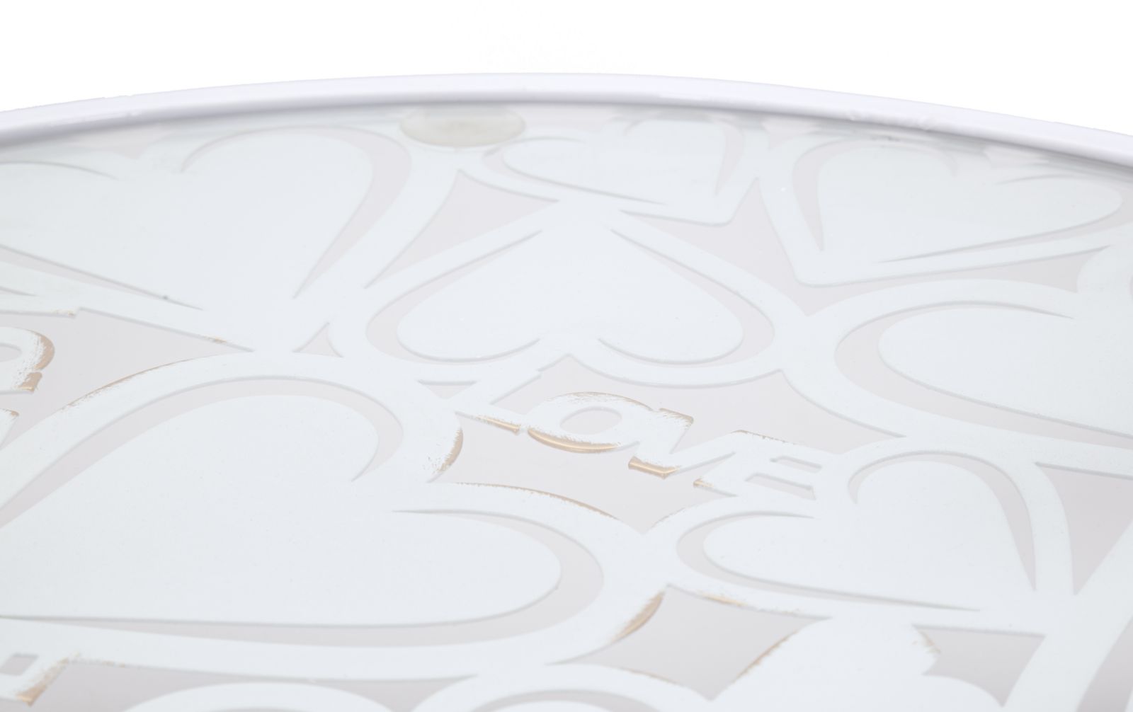 Dekoratívny doplnok Tavolinetti White Harts Mauro Ferretti Ø 43×60-38×55 cm