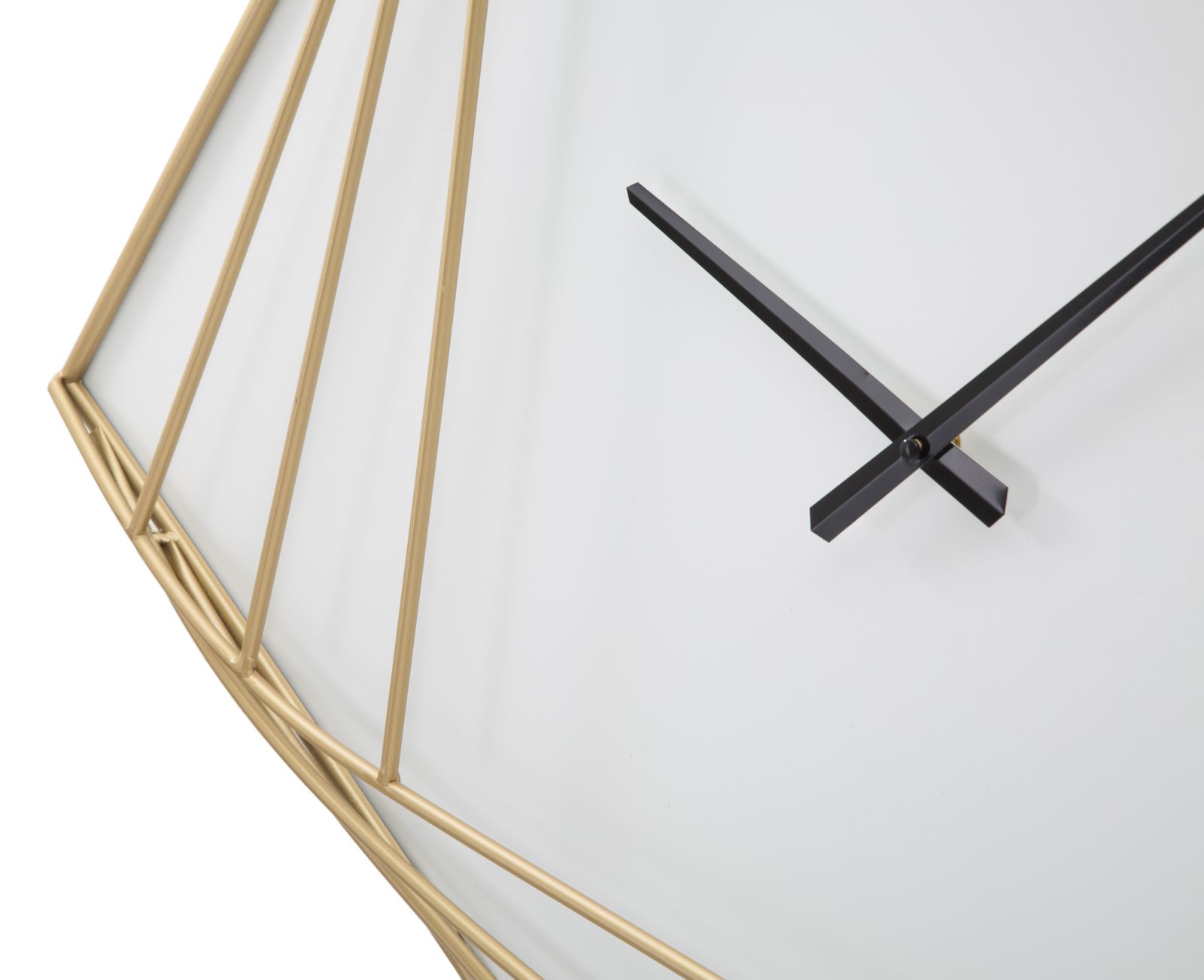 Nástenné hodiny Goldy Line Mauro Ferretti, zlaté/biele
