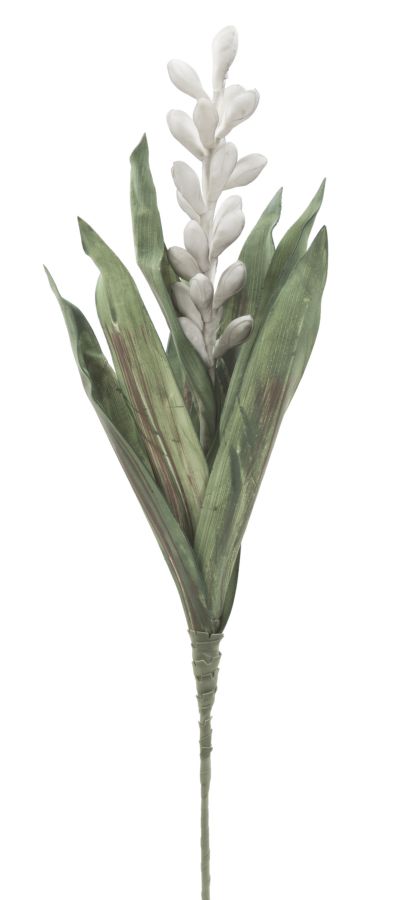 Dekoratívny doplnok Aloe Flower Grigio Mauro Ferretti Ø 23×93 MIN 10 cm
