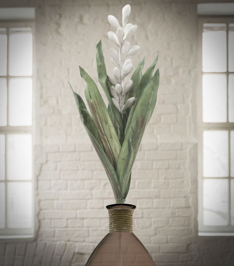 Dekoratívny doplnok Aloe Flower Grigio Mauro Ferretti Ø 23×93 MIN 10 cm