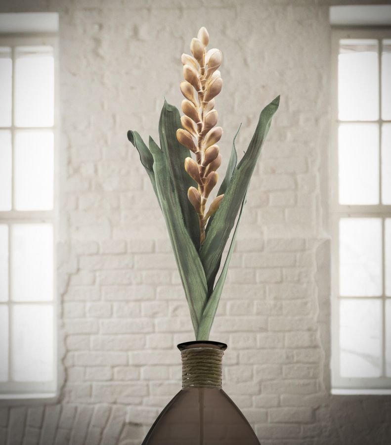 Dekoratívny doplnok Aloe Flower Giallo Mauro Ferretti Ø 23×93 MIN 10 cm