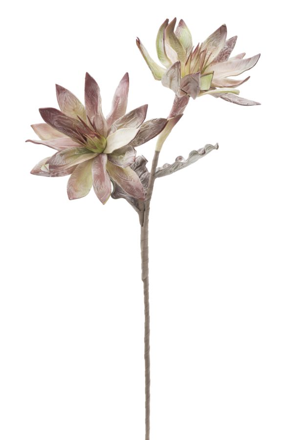 Dekoratívny doplnok Glsang Flower Verde Mauro Ferretti Ø 28×88 MIN 12 cm