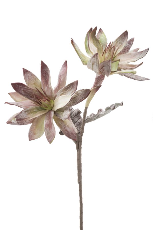 Dekoratívny doplnok Glsang Flower Verde Mauro Ferretti Ø 28×88 MIN 12 cm