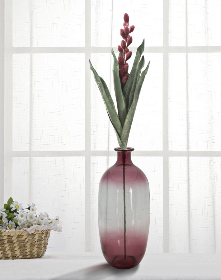 Dekoratívna váza Botella Napoles Riciclato Mauro Ferretti, ružová