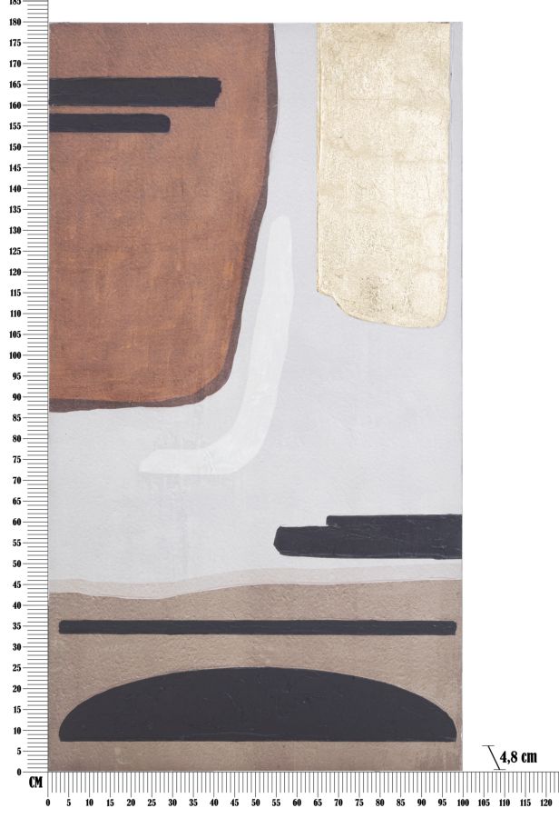 Dekoratívny doplnok Dipinto Su Tela Mauro Ferretti 180×4,8×100 cm