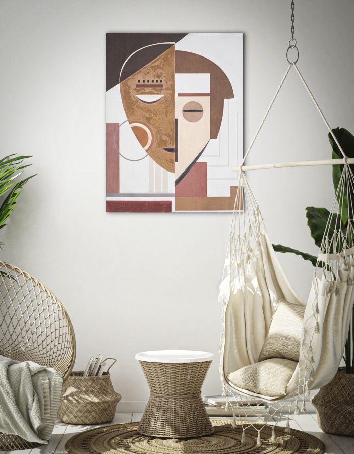 Dekoratívny doplnok Dipinto Su Tela Mauro Ferretti 60×2,7×80 cm