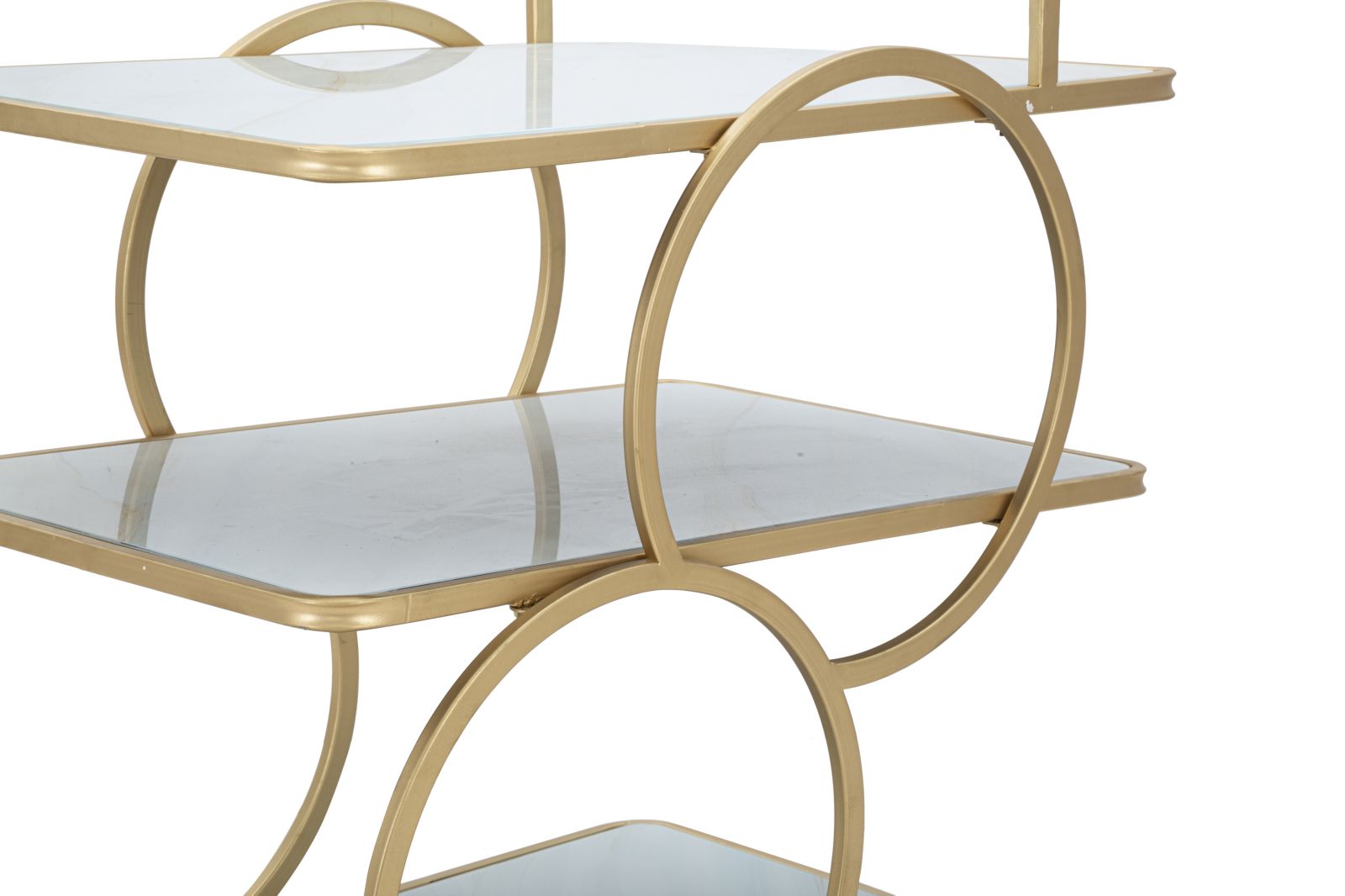 Dekoratívny doplnok Carrello Marble Glass Mauro Ferretti 64×46×79 cm