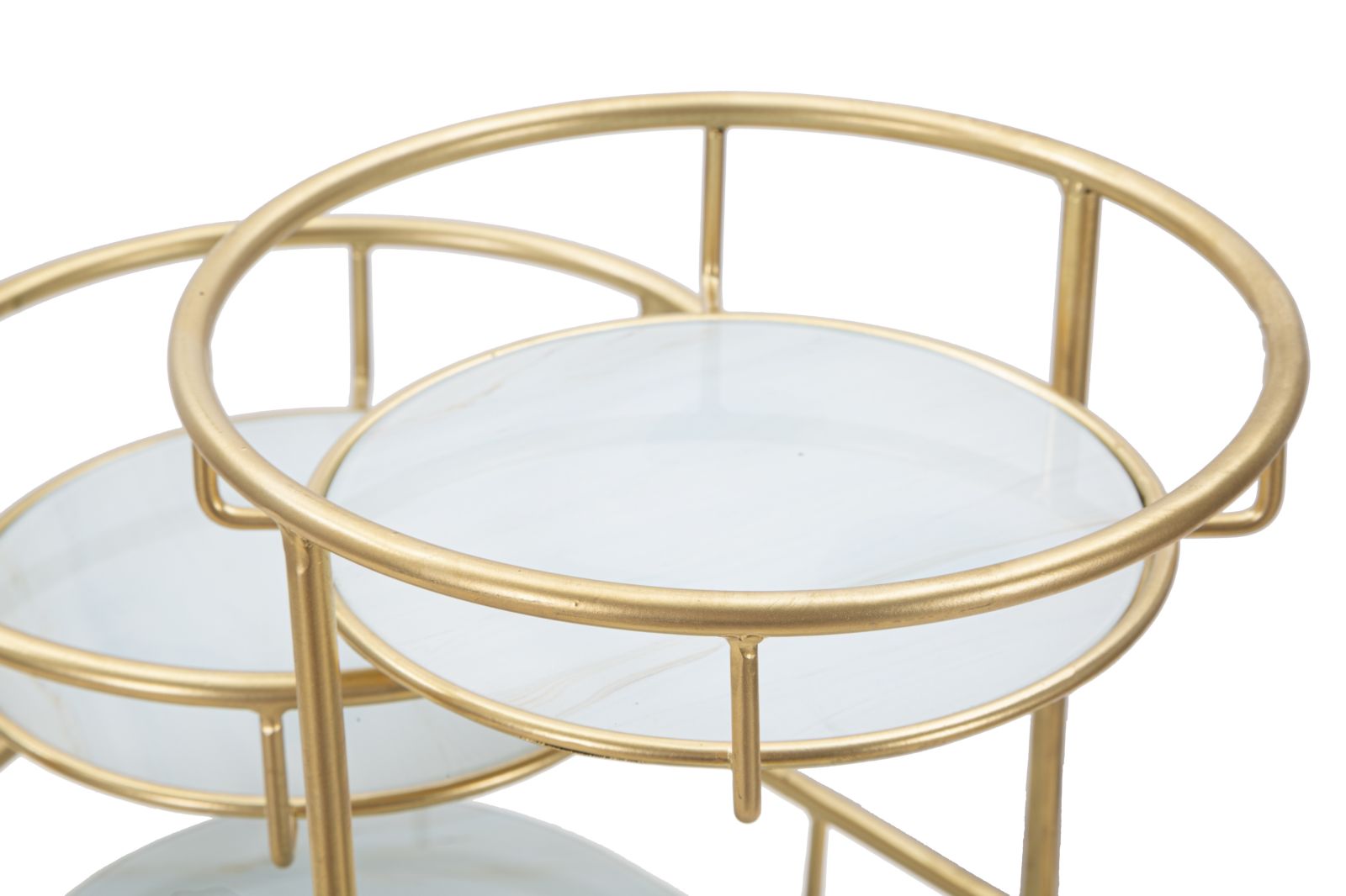 Dekoratívny podnos S Tasche Levels Mauro Ferretti, zlatý