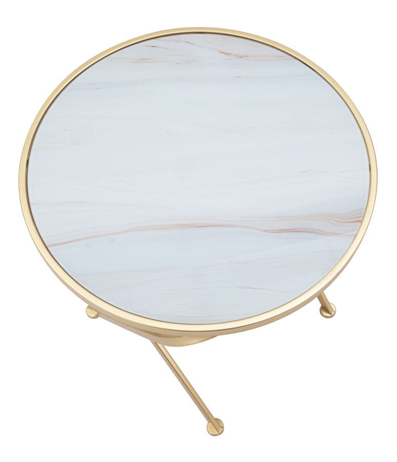 Dekoratívny doplnok Tavolinetto Glam Mat Mauro Ferretti Ø 50,5×50 cm