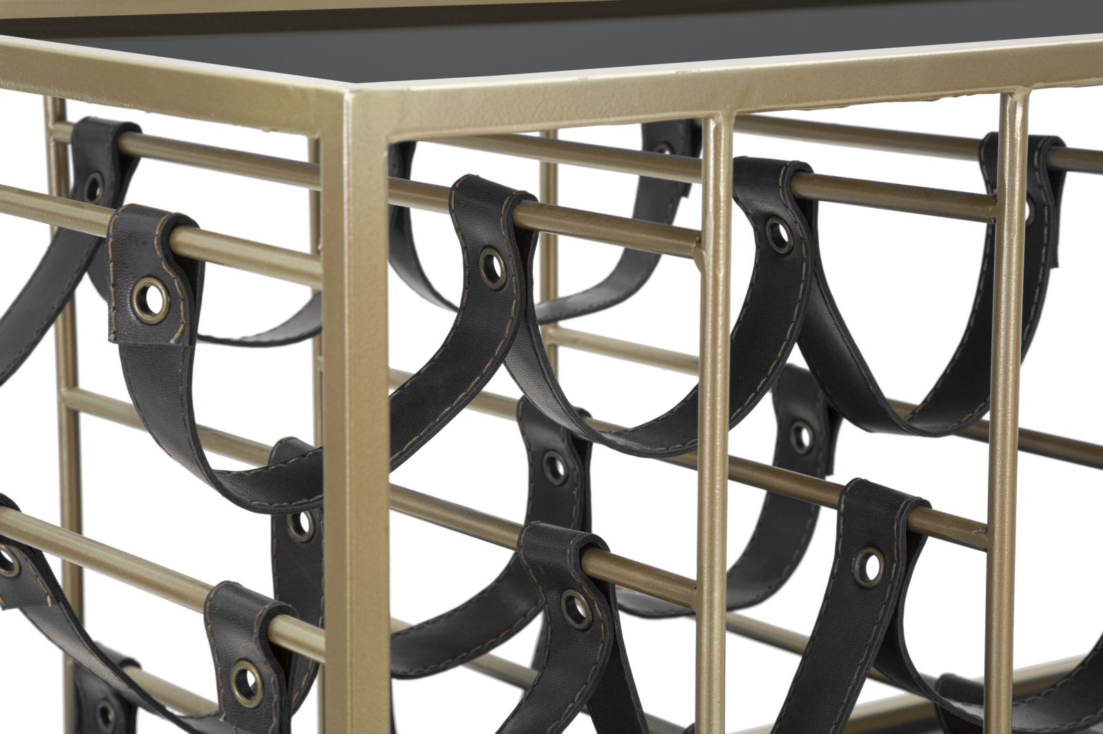 Dekoratívny doplnok Carrello Black String Mauro Ferretti 79×39,5×82 cm