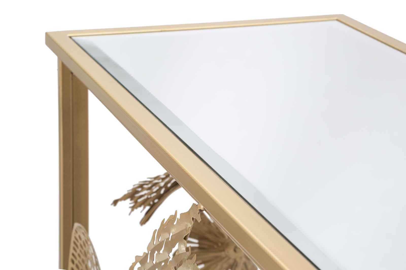 Dekoratívny stolík Console Glam Univers Mauro Ferretti, zlatý