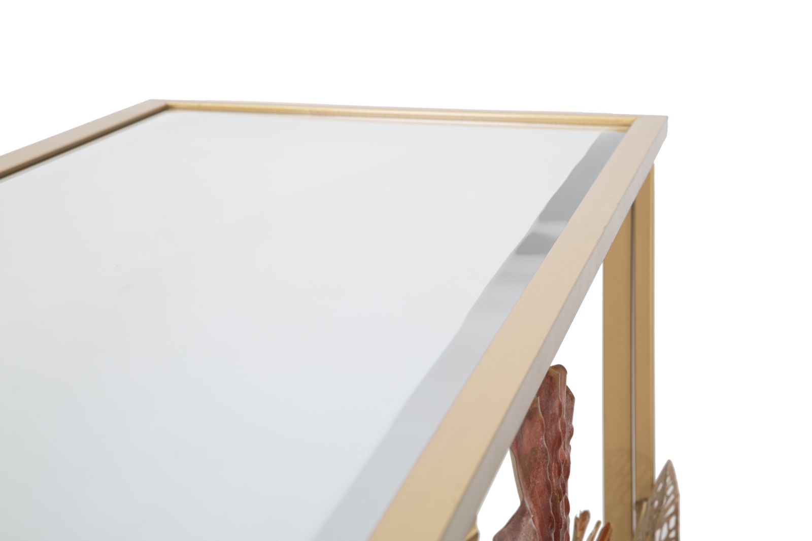 Dekoratívny stolík Console Glam Redy Mauro Ferretti, zlatý