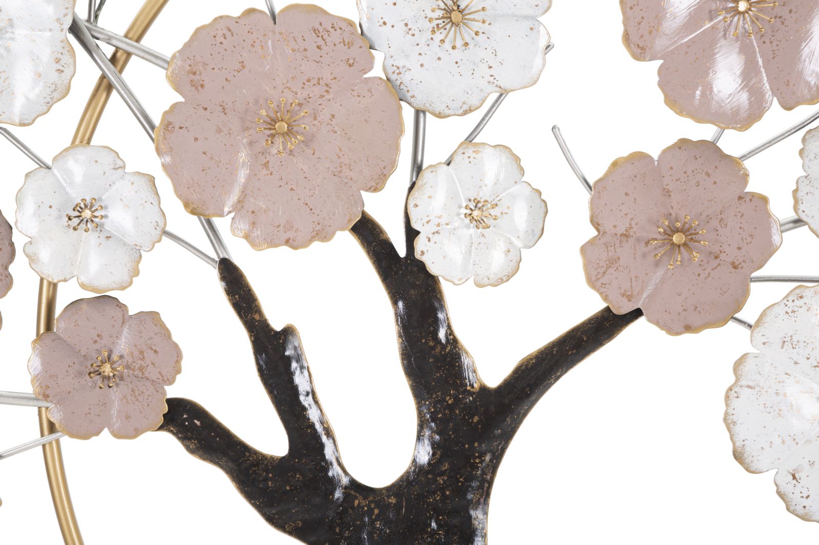 Dekoratívny panel Tree Mauro Ferretti, čierny/ružový/biely