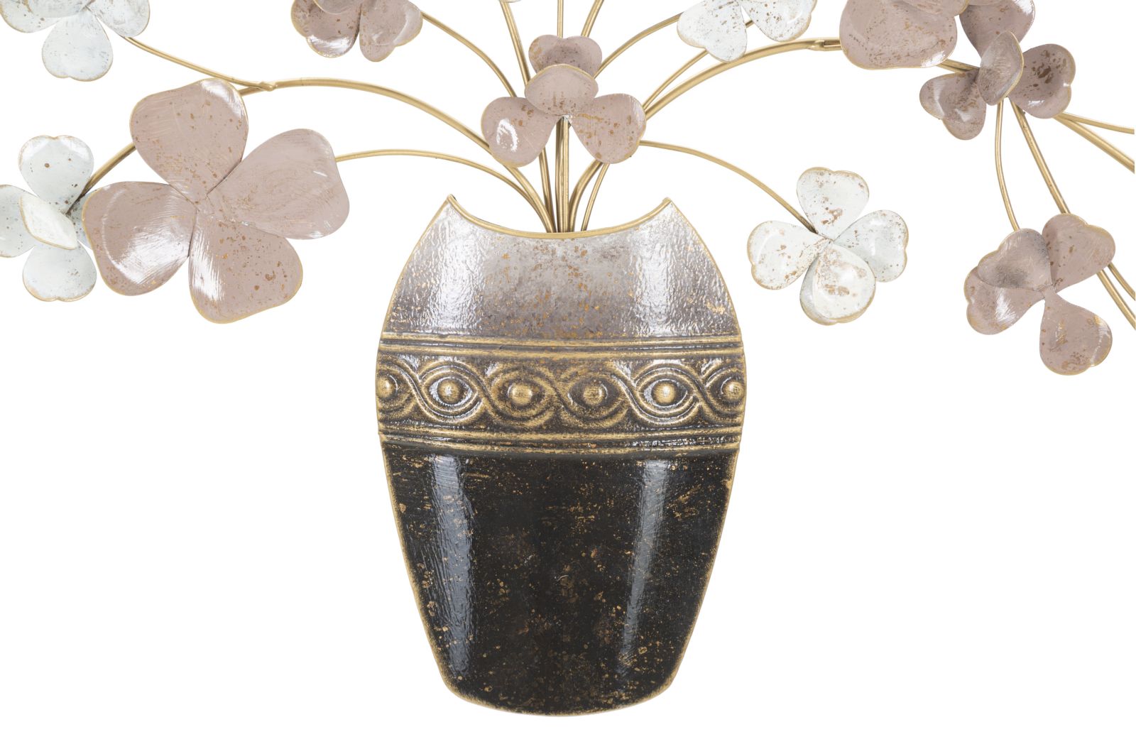Dekoratívny panel Vase New Mauro Ferretti, zlatý/ružový