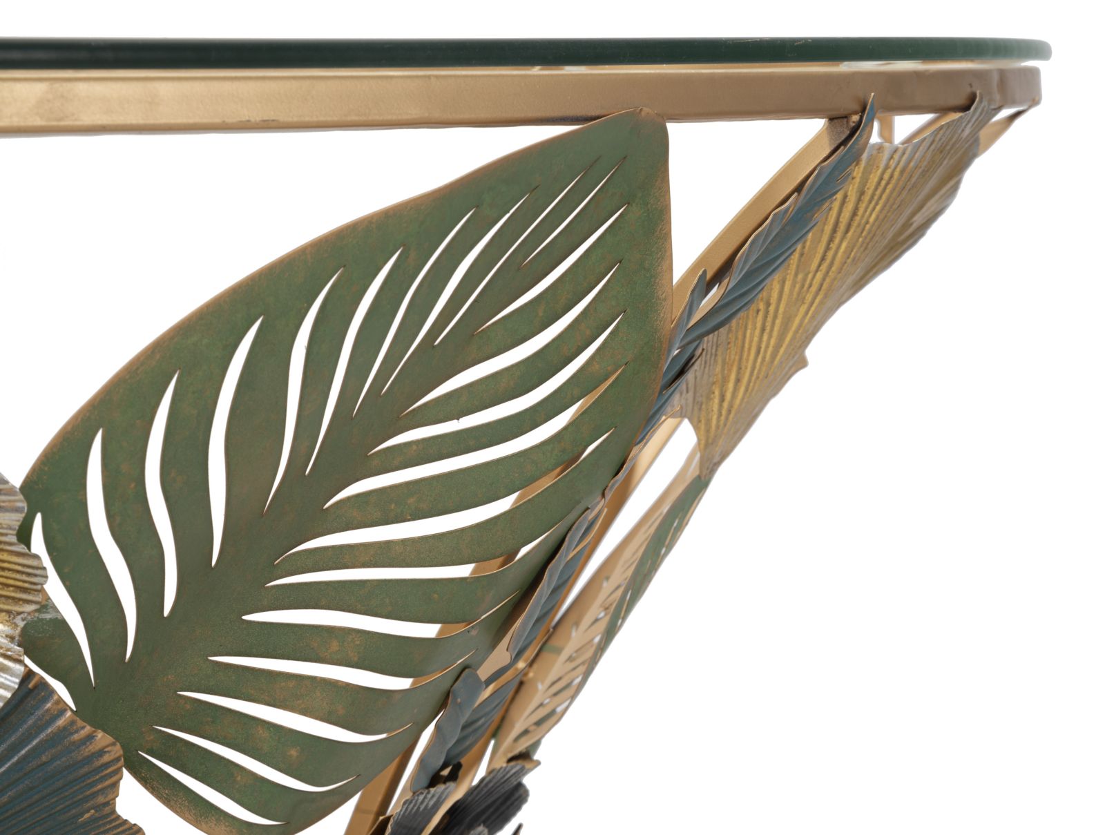 Dekoratívny stôl Console Sospesa Amaz Mauro Ferretti, zlatý